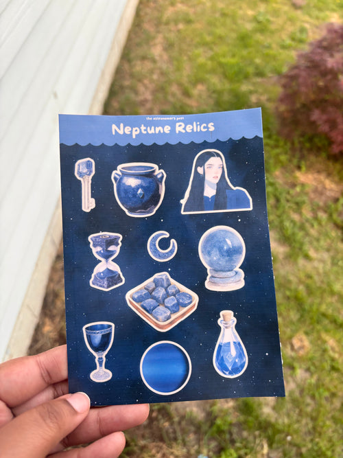Neptune Relics Sticker Sheet